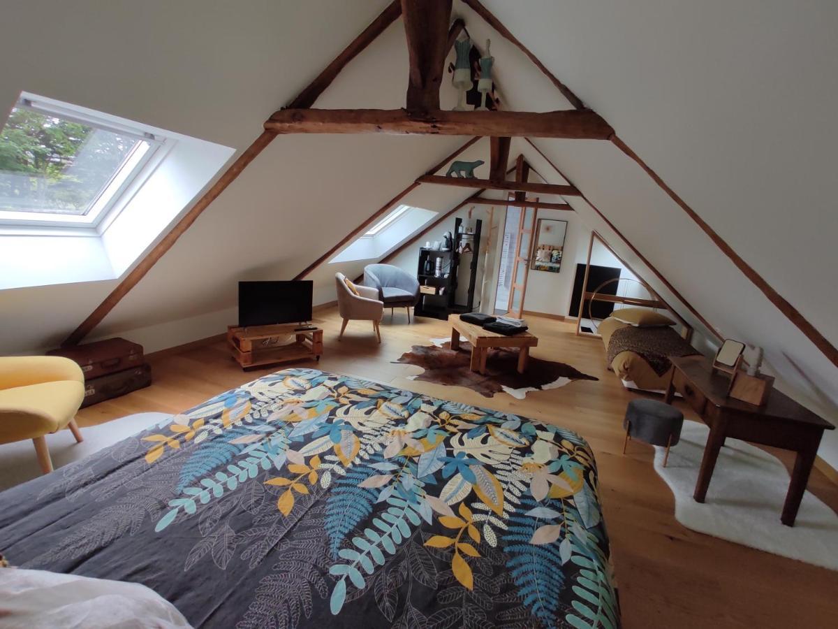 Aux Trois Palmiers Bed & Breakfast Saint-Brieuc Luaran gambar