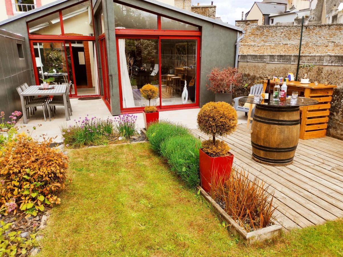Aux Trois Palmiers Bed & Breakfast Saint-Brieuc Luaran gambar